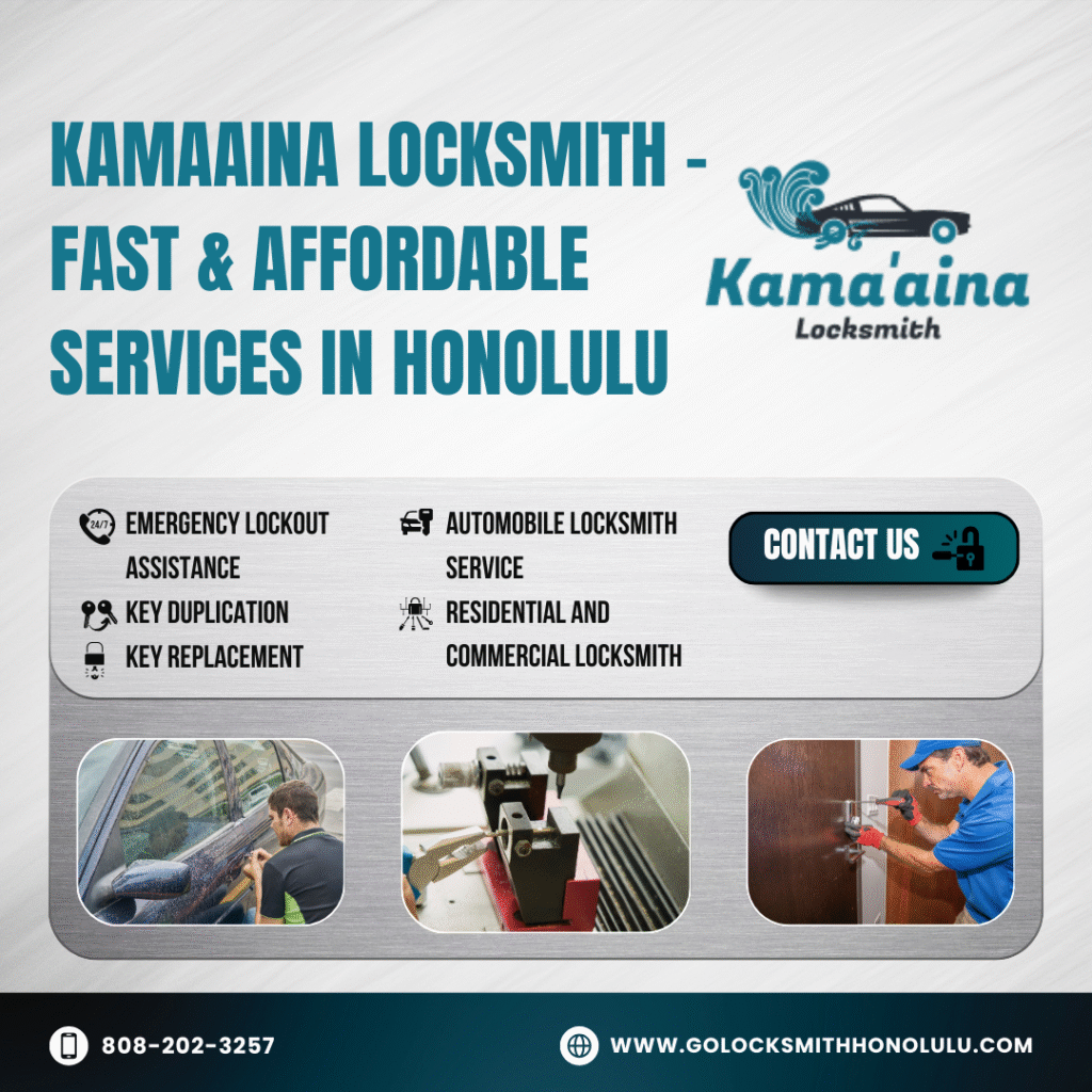 Locksmith Honolulu Hawaii