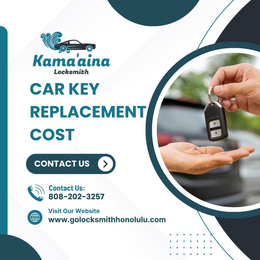 Honolulu Car Key Replacement Cost