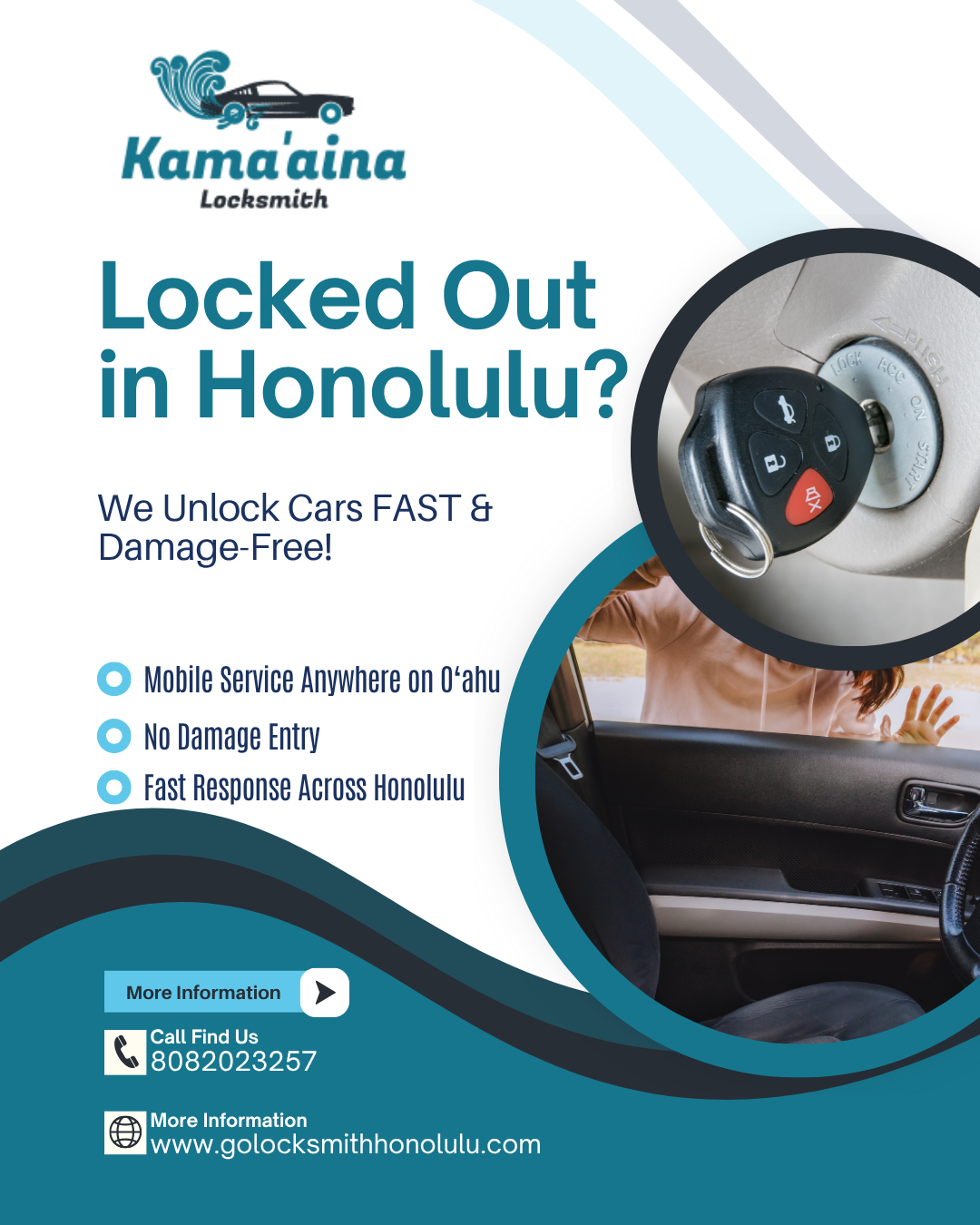 Automotive Locksmith Services in Honolulu